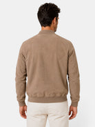 Arsène | Blouson Bomber Homme Aspect Daim - vue 3