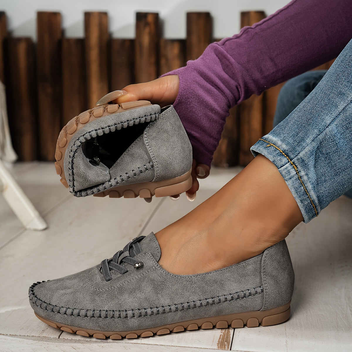 Ines Paris | Mocassins Souples Femme Pieds Sensibles