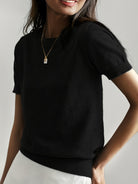 Ines Paris | Pull femme fin manches courtes pour l'été