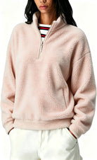 Ines Paris | Sweat Zippé Femme Doublure Polaire – Chaud et Confortable