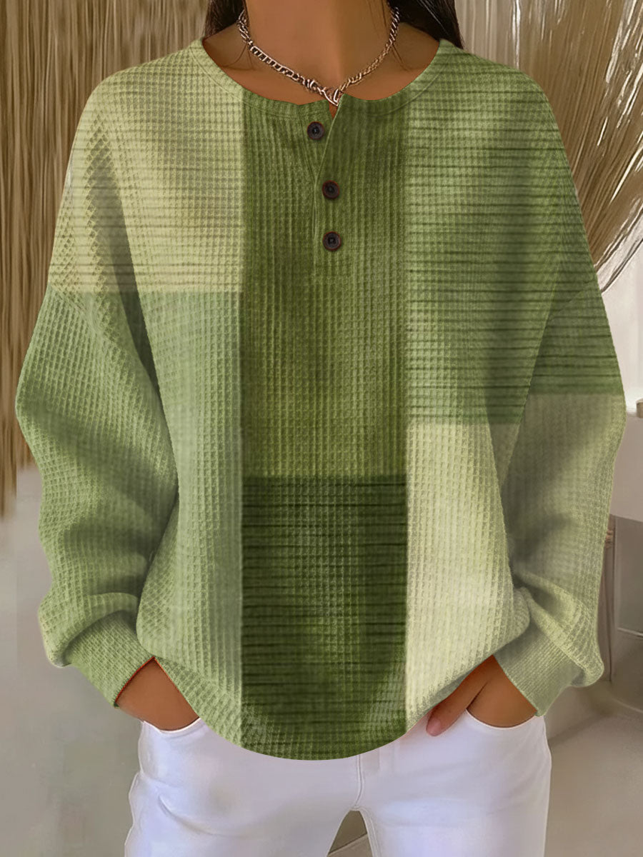 Ines Paris | Pull femme tricot gaufré épais intérieur brossé