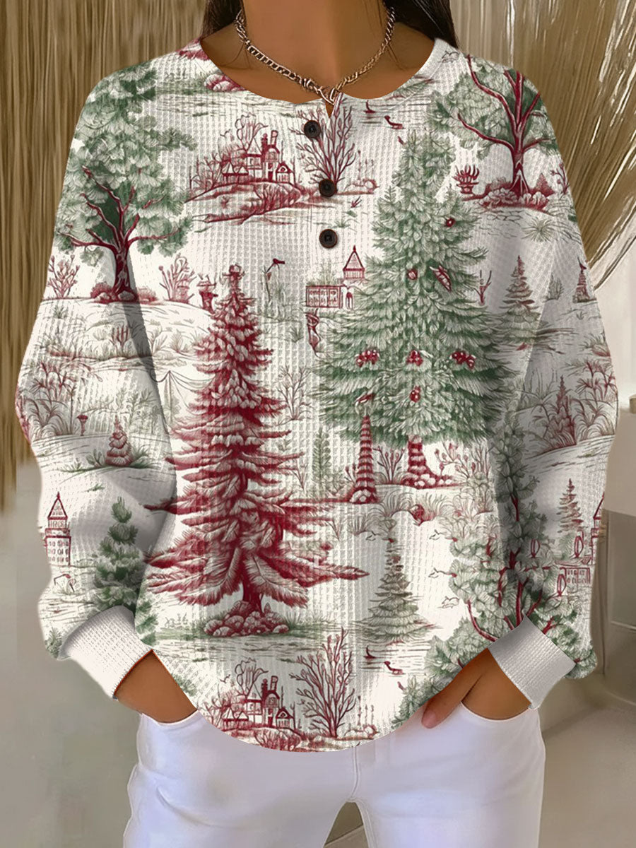 Ines Paris | Pull femme tricot gaufré épais intérieur brossé