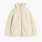 Ines Paris | Veste teddy oversize femme col montant