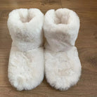 Edith | Chaussons Bottillons Femme en Fausse Fourrure Douce - vue 7