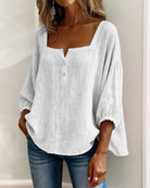 Ines Paris | Blouse femme effet lin légère pour l'été