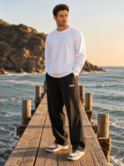 Firmin | Pantalon Homme en Velours Côtelé Jambe Droite Taille Élastique - vue 6