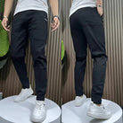 Gauthier | Pantalon Cargo Homme Stretch à Chevilles Resserrées - Noir