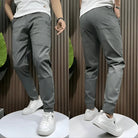 Gauthier | Pantalon Cargo Homme Stretch à Chevilles Resserrées - Gris foncé