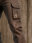 Grégoire | Pantalon Cargo Homme Épais Multipoches Coupe Droite - vue 6