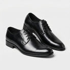 Hubert | Derbies Homme Effet Cuir Lisse à Lacets et Bout Rond - vue 3