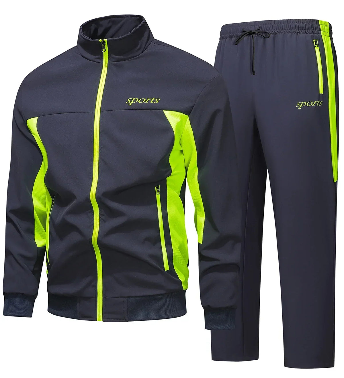 Joseph | Ensemble Survêtement Homme 2 Pièces Veste Zippée et Pantalon - Bleu marine