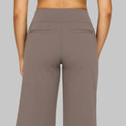 Lucienne | Pantalon Femme Extensible Taille Haute à Poches, Jambe Large - vue 4