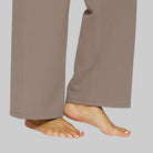 Lucienne | Pantalon Femme Extensible Taille Haute à Poches, Jambe Large - vue 5