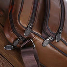 Marcel | Sacoche Bandoulière Homme Effet Cuir Grainé Multi-Poches - vue 6