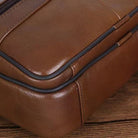 Marcel | Sacoche Bandoulière Homme Effet Cuir Grainé Multi-Poches - vue 8
