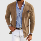 Maxence | Blazer Homme Chaud Doublé Coupe Fluide Élégante et Décontractée - Beige