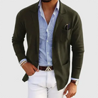 Maxence | Blazer Homme Chaud Doublé Coupe Fluide Élégante et Décontractée - Vert
