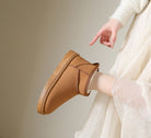 Nadège | Bottines d'Hiver Femme Fourrées Aspect Suédine - vue 1