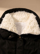 Noémie | Parka Mi-Longue Femme à Col Fausse Fourrure et Taille Coulissée - vue 6