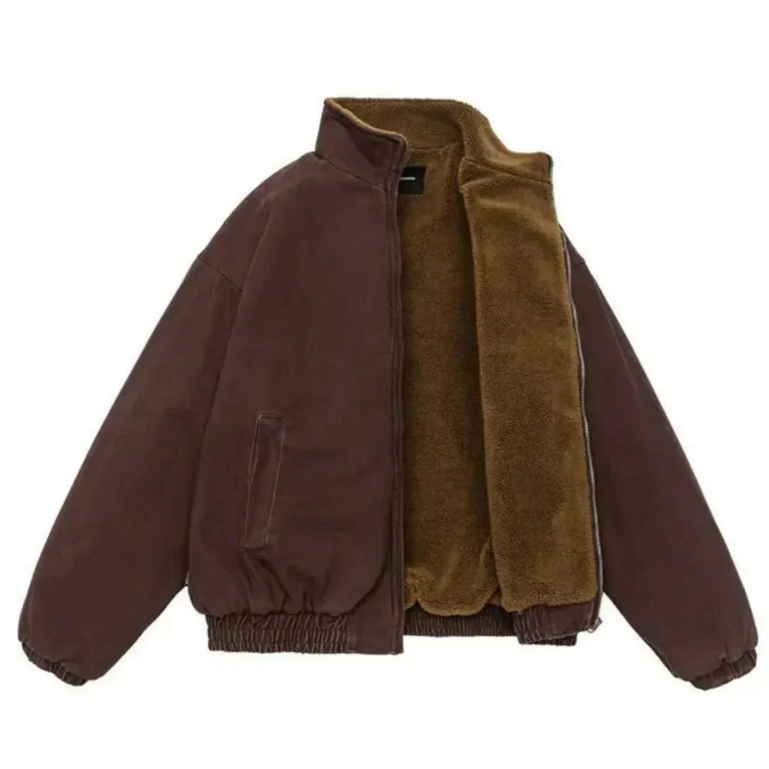 Octave | Blouson Zippé Doublé Polaire Col Montant Homme - vue 2