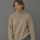 Ines Paris | Pull Col Roulé Oversize Femme Toucher Cachemire