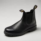 Pascale | Bottines Chelsea Femme Effet Cuir à Élastiques et Semelle Crantée - vue 3