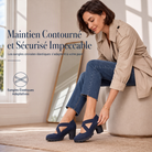 Ines Paris | Chaussures Mary Jane femme talon bloc plateforme