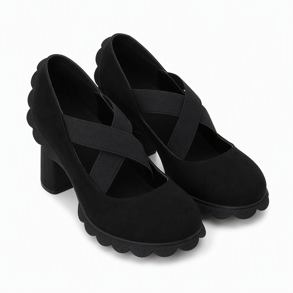 Ines Paris | Chaussures Mary Jane femme talon bloc plateforme
