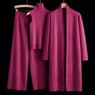 Ines Paris | Ensemble en maille femme 3 pièces effet cachemire