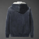 Théodore | Blouson Homme à Capuche Doublé Sherpa Aspect Suédine - vue 5