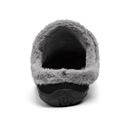 Valentin | Chaussons Mules Homme Fourrés à Surpiqûres, Aspect Suédine - vue 5